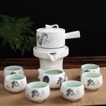 時(shí)來運(yùn)轉(zhuǎn)石墨半自動茶具套裝