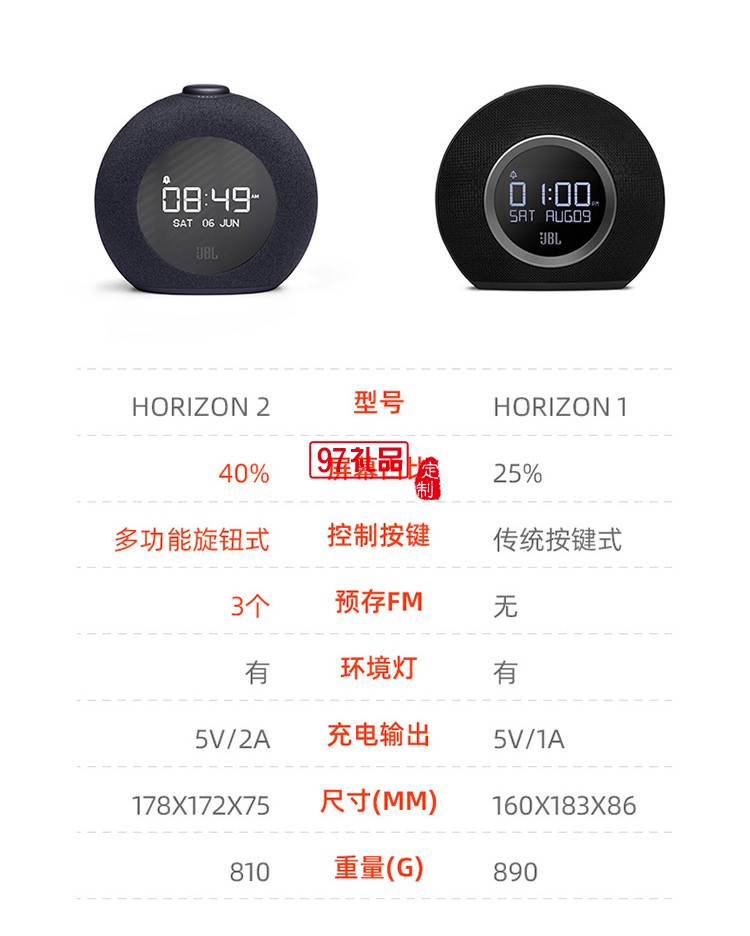 JBL HORIZON 2藍(lán)牙音箱創(chuàng)意戶(hù)外定制公司高檔廣告禮品