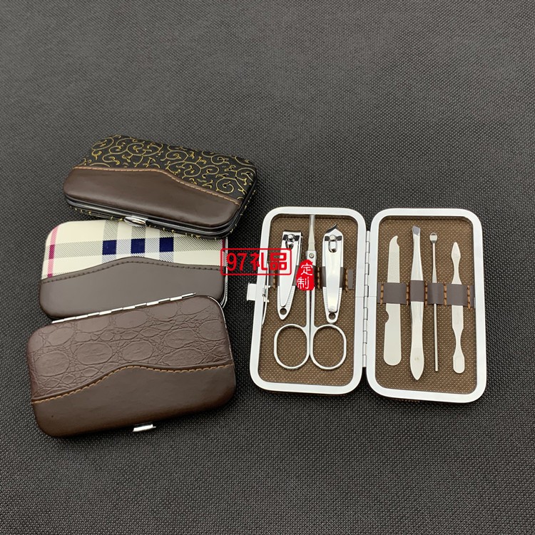 房地產(chǎn)銀行促銷(xiāo)活動(dòng)禮品指甲剪7件套裝指甲刀套裝
