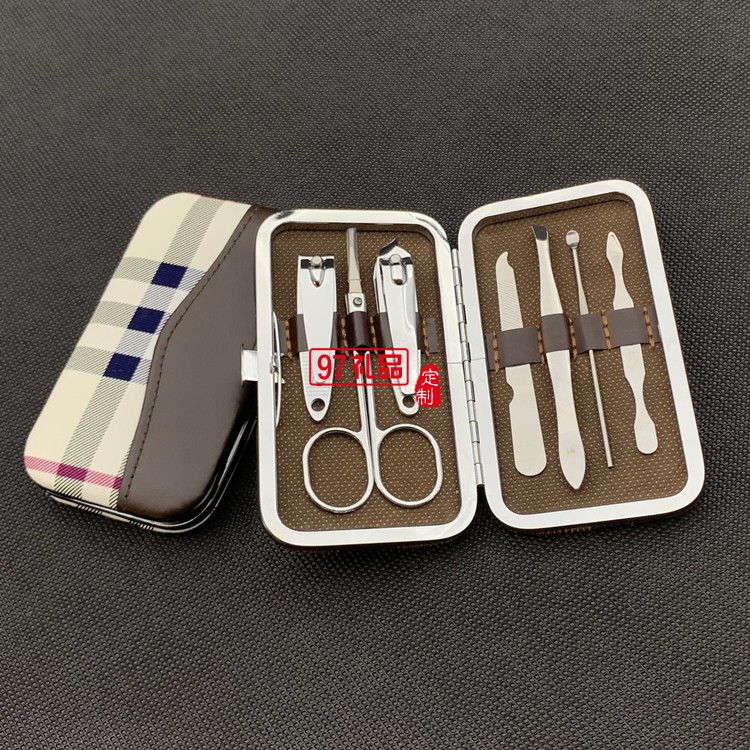 房地產(chǎn)銀行促銷(xiāo)活動(dòng)禮品指甲剪7件套裝指甲刀套裝