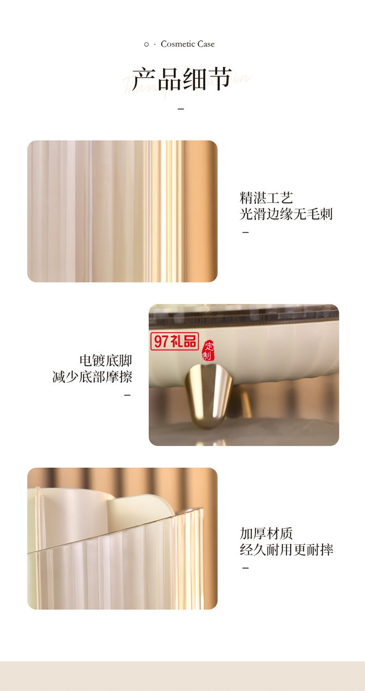 旋轉化妝刷收納盒架筒桌面分格口紅眼影眉粉刷梳妝臺化妝品收納桶